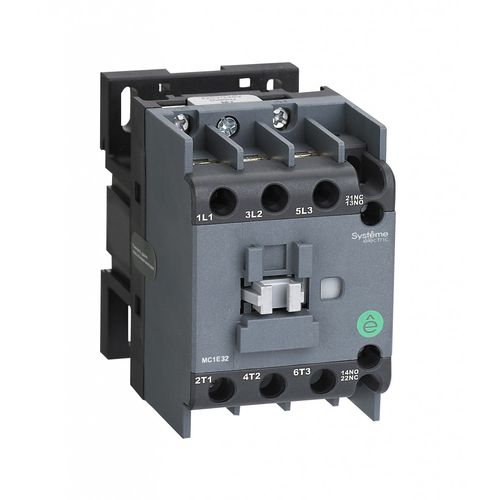 MC1E32B7 | КОНТАКТОР MC1E 3P 32A НО+НЗ 24V 50/60ГЦ Systeme Electric

