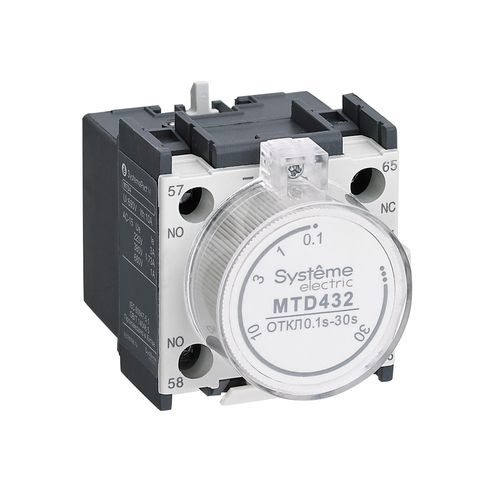 MTD424 | ДОП. КОНТ. MC1G/E ВЫД. ВРЕМ. ВКЛ 10…180С Systeme Electric
