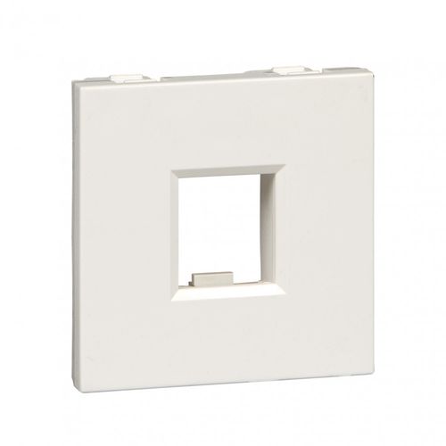 RIN-144-BE | Лиц.плата W45 2мод 1xKeystone RAL9010 Systeme Electric
