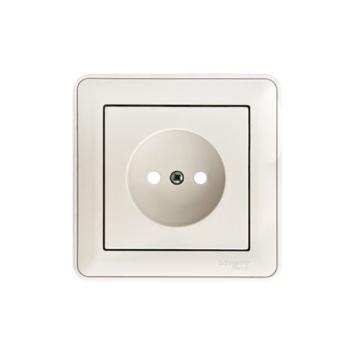 RS16-151-18 | W59 РОЗЕТКА без заземления со шторками, 16А, в сборе, БЕЛЫЙ Systeme Electric

