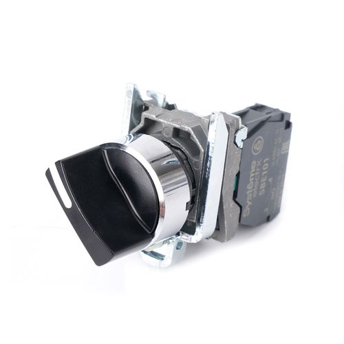 SB4BD41 | Переключатель SB4 в сборе модульный 22мм 2 позиции с возвратом 1НО Systeme Electric
