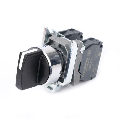 SB4BD53 | Переключатель SB4 в сборе модульный 22мм 3 позиции с возвратом 2НО Systeme Electric
