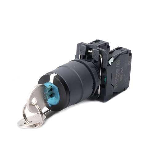 SB5AG03 | Переключатель SB5 в сборе модульный 22мм 3 позиции с фиксацией ключ 2НО Systeme Electric
