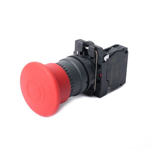 SB5AT842 | Кнопка аварийного останова SB5 в сборе 22мм 40мм тяни-толкай пластик 1НЗ Systeme Electric
