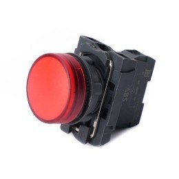 SB5AVB4 | Сигнальная лампа SB5 в сборе модульная 22 мм красная 24В DC Systeme Electric
