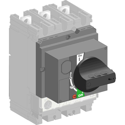 SPC-DRHS-01-02 | СТАНДАРТНАЯ ПОВОРОТНАЯ РУКОЯТКА (100-250) Systeme Electric
