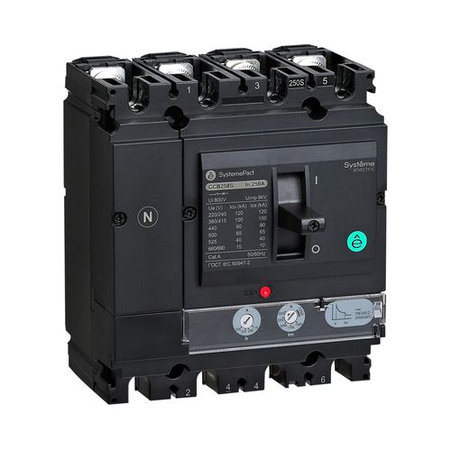 SPC100L100L3DF | АВТ.ВЫКЛ SYSTEMEPACT CCB100 150KA 3P3D TMD100 РЫЧАГ Systeme Electric

