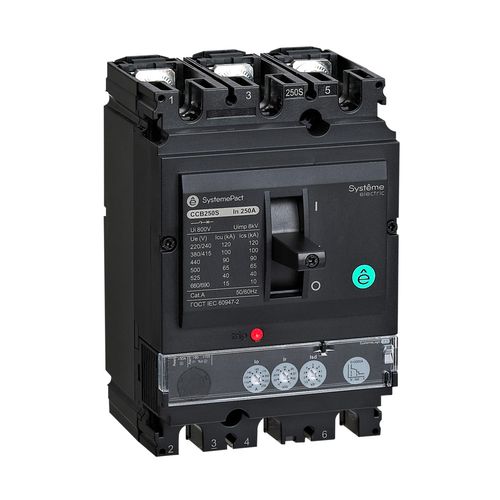 SPC250L25022L3DF | АВТ.ВЫКЛ SYSTEMEPACT CCB250 150KA 3P3D S2.2 250A РЫЧАГ Systeme Electric
