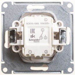 VS610-156B-1-86 | W59 AQUA 1-клавишный ПЕРЕКЛЮЧАТЕЛЬ, 10АХ, IP44, механизм, БЕЛЫЙ Systeme Electric
