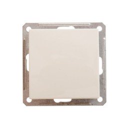 VS610-156B-2-86 | W59 AQUA 1-клавишный ПЕРЕКЛЮЧАТЕЛЬ, 10АХ, IP44, механизм, СЛОНОВАЯ КОСТЬ Systeme Electric
